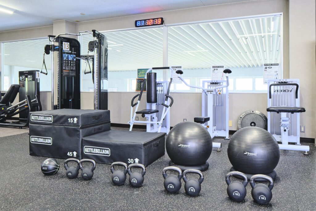 ジムのファンクショナルトレーニングエリア